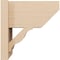 Ekena Millwork 7 1/2-in W x 12-in D x 12-in H Funston Slat Rough Cedar Woodgrain TimberThane Outlooker, Primed Tan OUTUR075X12X12FST24RCPR - alternate 4
